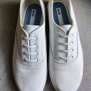 Keds Sophie Slip On White Canvas Sneakers